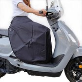 Scooterbeenhoes, Waterdichte Regenhoes, Motorbeenhoes, Bromfietshoes Vochtbescherming Scooterdeken voor Scooters, Bromfiets, Winterwarme Beenbeschermer (Zwart