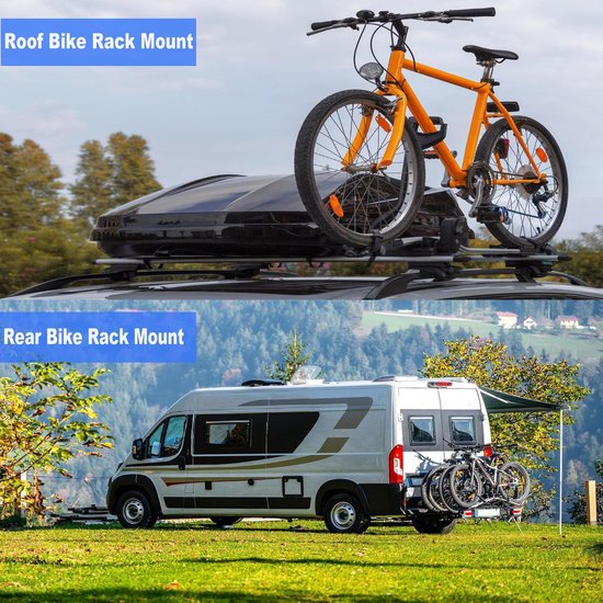 Aile gauche avec rails pour porte-vélos Bike Four - 90108