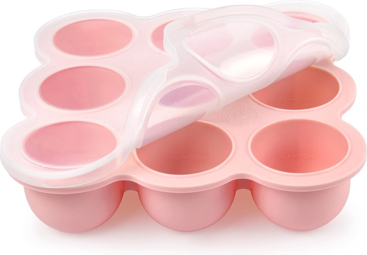 Goedkoopste Handige Opslagcontainer voor Babyvoeding met 9 Compartimenten en Flexibele Deksel voor Versheid