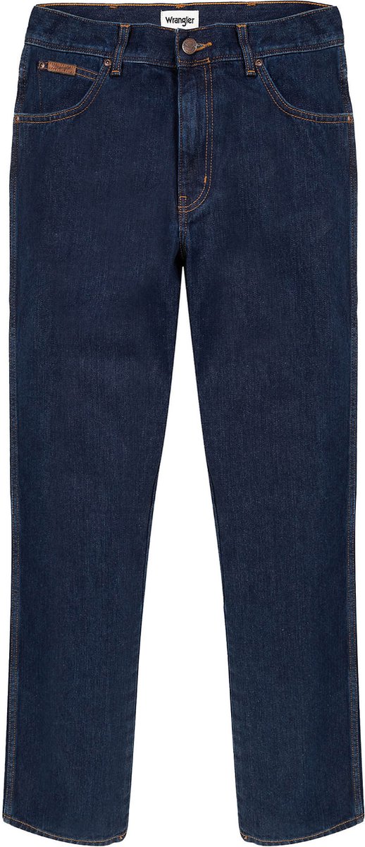 WRANGLER TEXAS DARKSTONE AUTHENTIC STRAIGHT JEANS-HEREN
