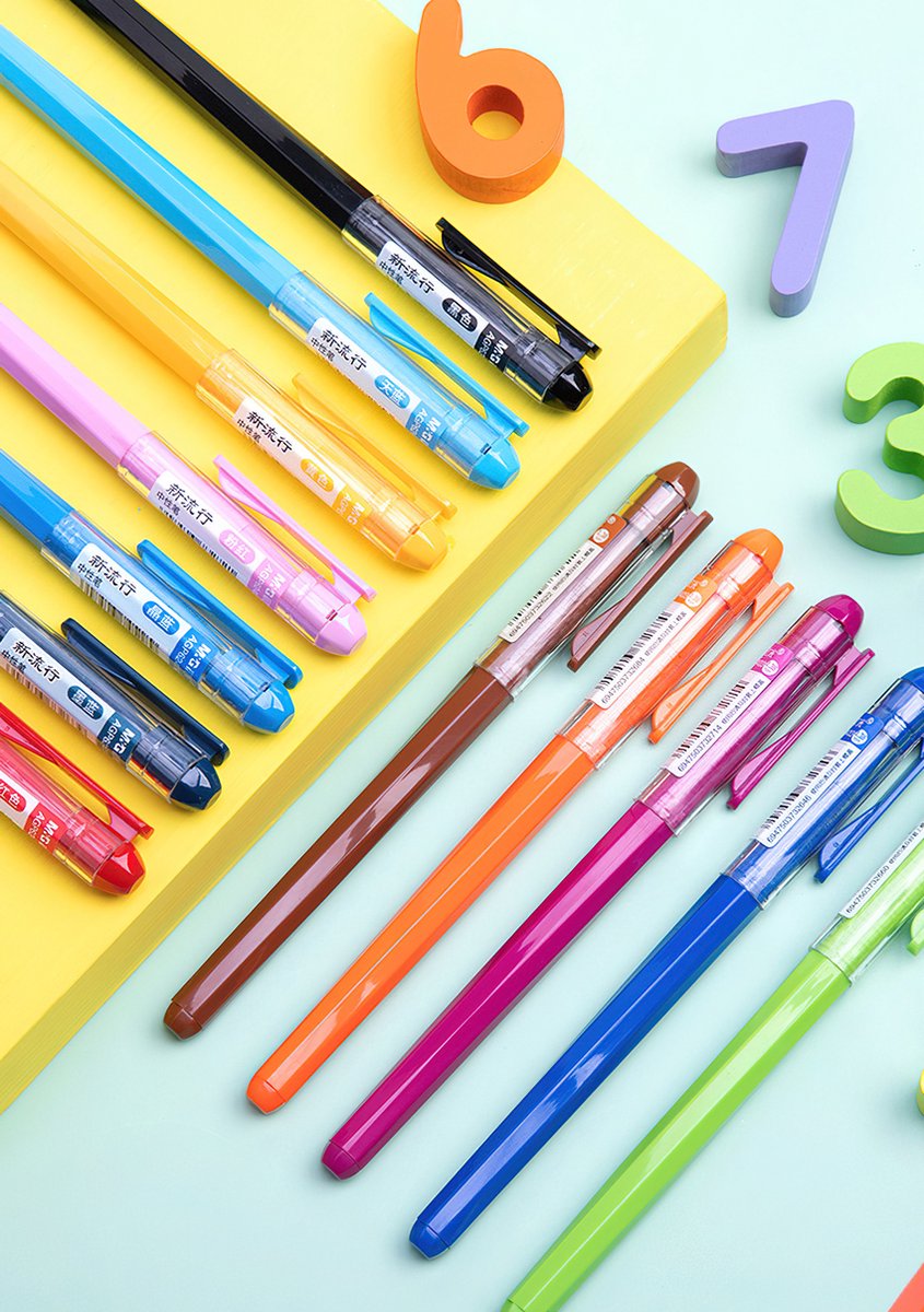 Ainy - Fineliners set van 13 kleur fineliner / viltstiften | fine liner manga / anime tekenen | bullet journal stiften | handlettering markers | Pigment liner | calligraphy pennen — afbeelding 6