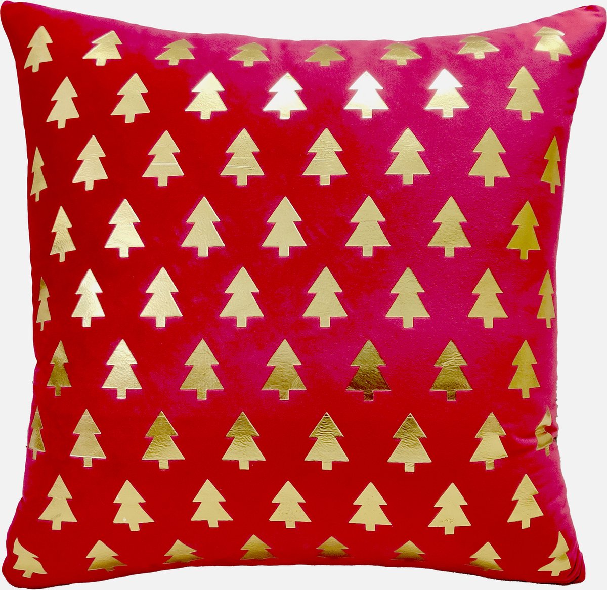50 X 50 cm Kussenhoezen | Kussenhoes | Kussenhoesjes | Sierkussen | Velvet | met rits | Rood