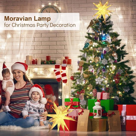Christmas Goods kerstdecoratie kerstboom LED verlichting 38x57cm kopen? | Kerstverlichting