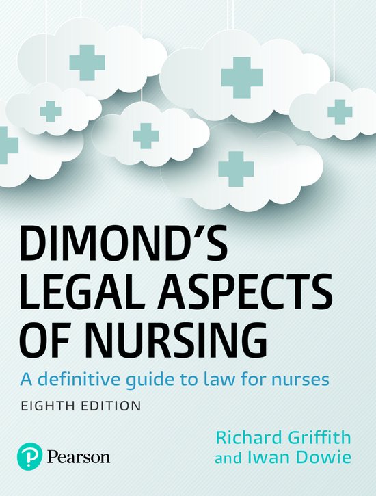 Dimond's Legal Aspects of Nursing, 8th edition - cover