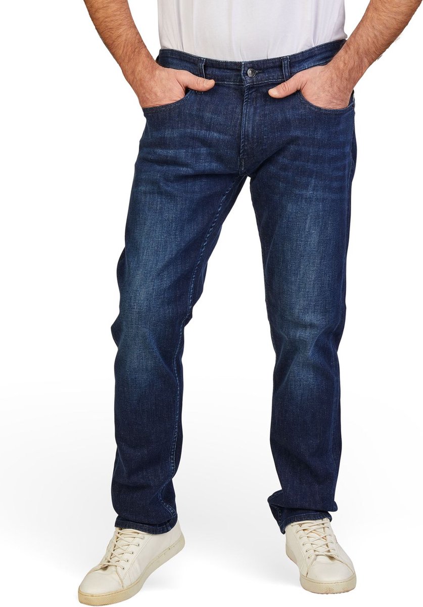 Replay Heren Jeans Broeken Grover regular/straight Fit Blauw Volwassenen Denim Jeansbroek