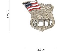 Embleem metaal New york police pin