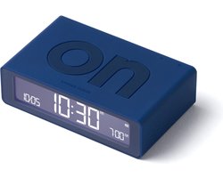 Lexon Flip Mini 8cmx2,3cmx4,9cm LR158 ON OFF Oplaadbare ReisWekker