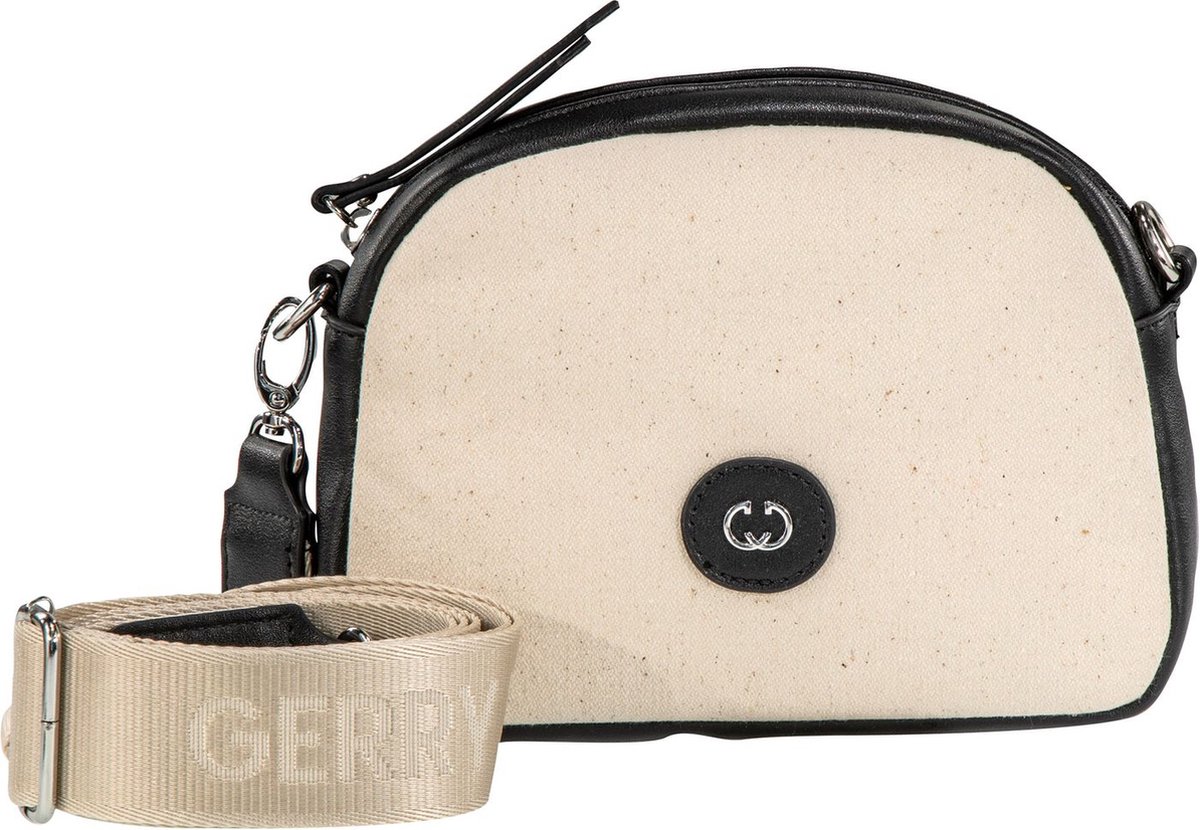 GERRY WEBER Schoudertas Sunny Day Shoulderbag Black Beige Zwart