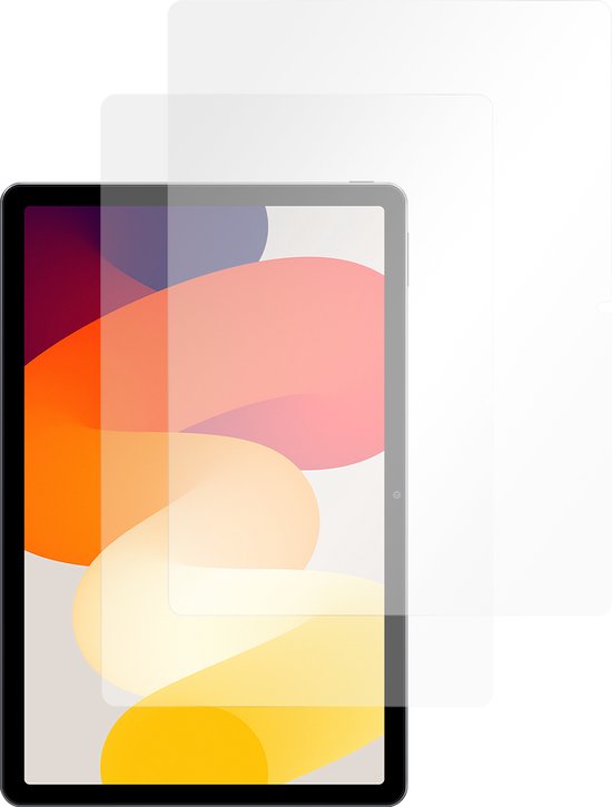 Cazy Protecteur d'écran en Tempered Glass adapté pour Xiaomi Redmi Pad SE - Transparent - 2 pièces