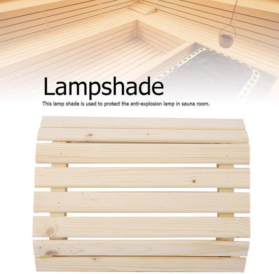 VAG Abat-Jour - Abat-Jour En Bois - Pour Sauna Accessoires De Sauna - Maison