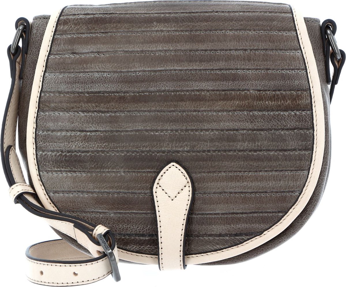 FREDsBRUDER Leren Schoudertas Cruise Collection Night Stroll Bag Summer Stone Bruine