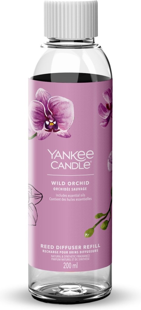 Goedkoopste Yankee Candle Signature Wild Orchid Reed Diffuser Refill 200ml