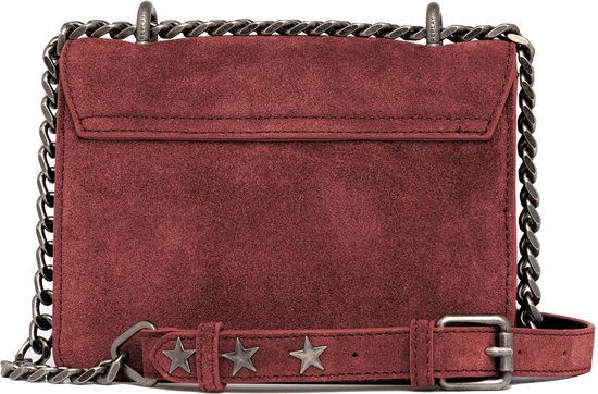Sac Bandoulière REPLAY Blood Red – Femme, Rouge, Fermeture éclair, PU