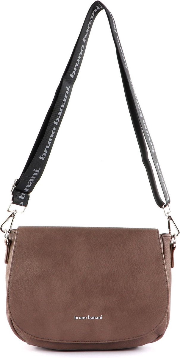 bruno banani schoudertas Shoulder Bag Taupe bruine