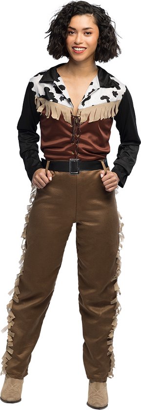 Boland - Kostuum Cowgirl Belle (XXL) - Volwassenen - Cowgirl - Western - Wilde Westen