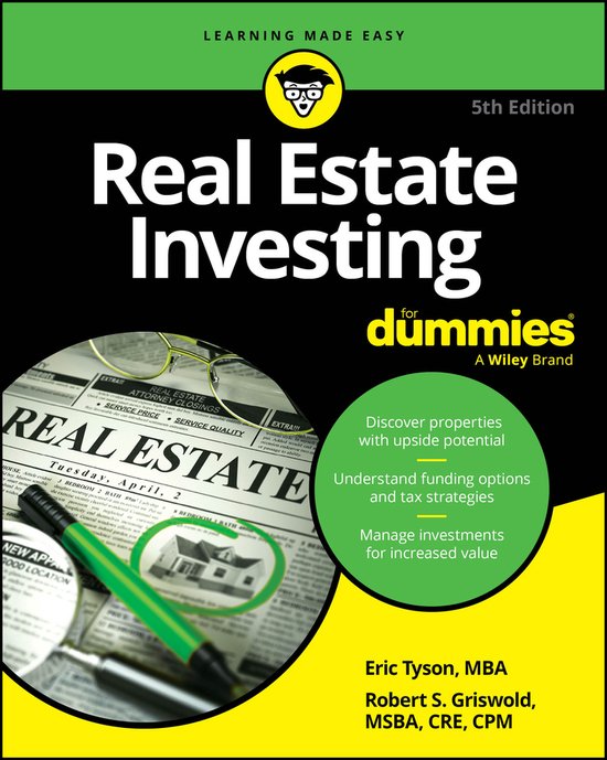 Real Estate Investing For Dummies - cover