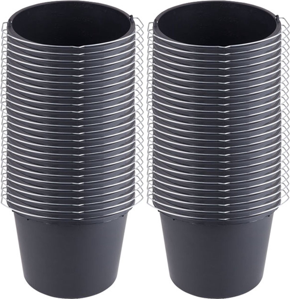 Bouwemmers 12 liter - 50 stuks