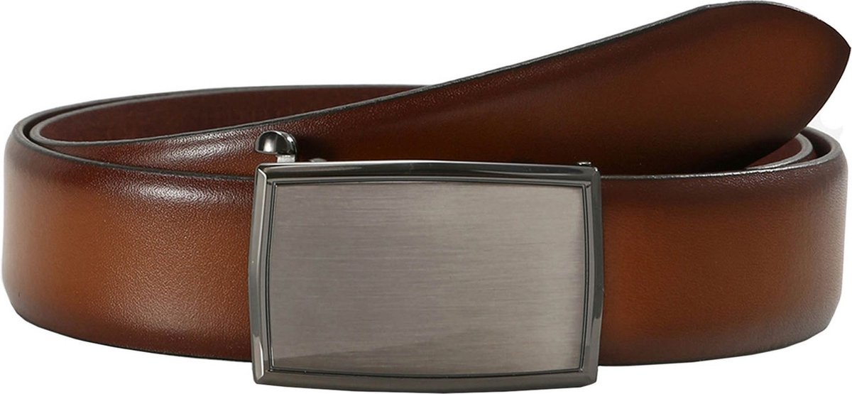 LLOYD Leren Riem Thin Leather Belt 3.5 W120 Cognac Bruine
