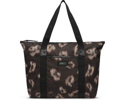 DAY ET Reistas Sporttas Day Gweneth RE-P Ikat Tour Weekend Bag Black Zwart Beige