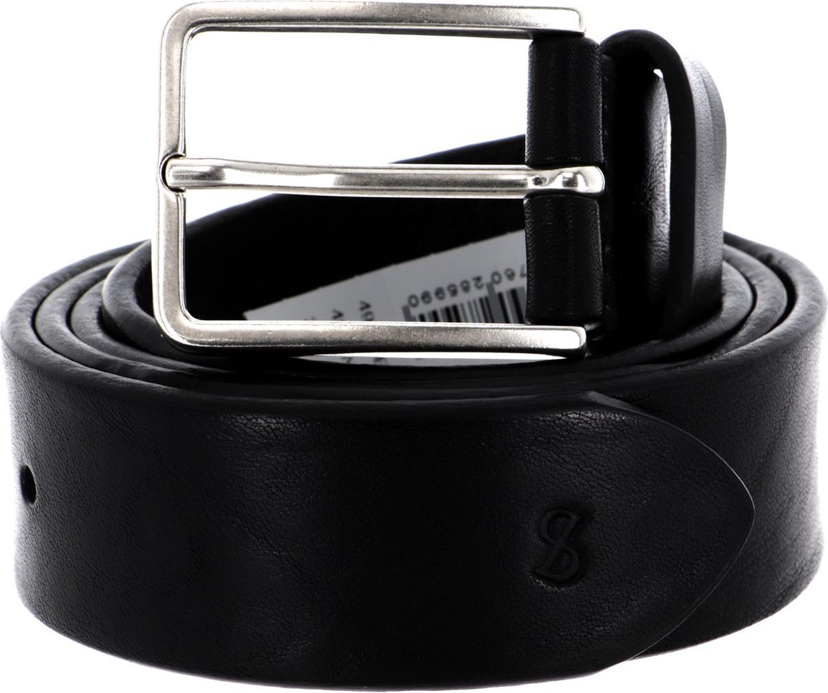 SADDLER Leren Riem Askersund Belt W90 Black Zwart