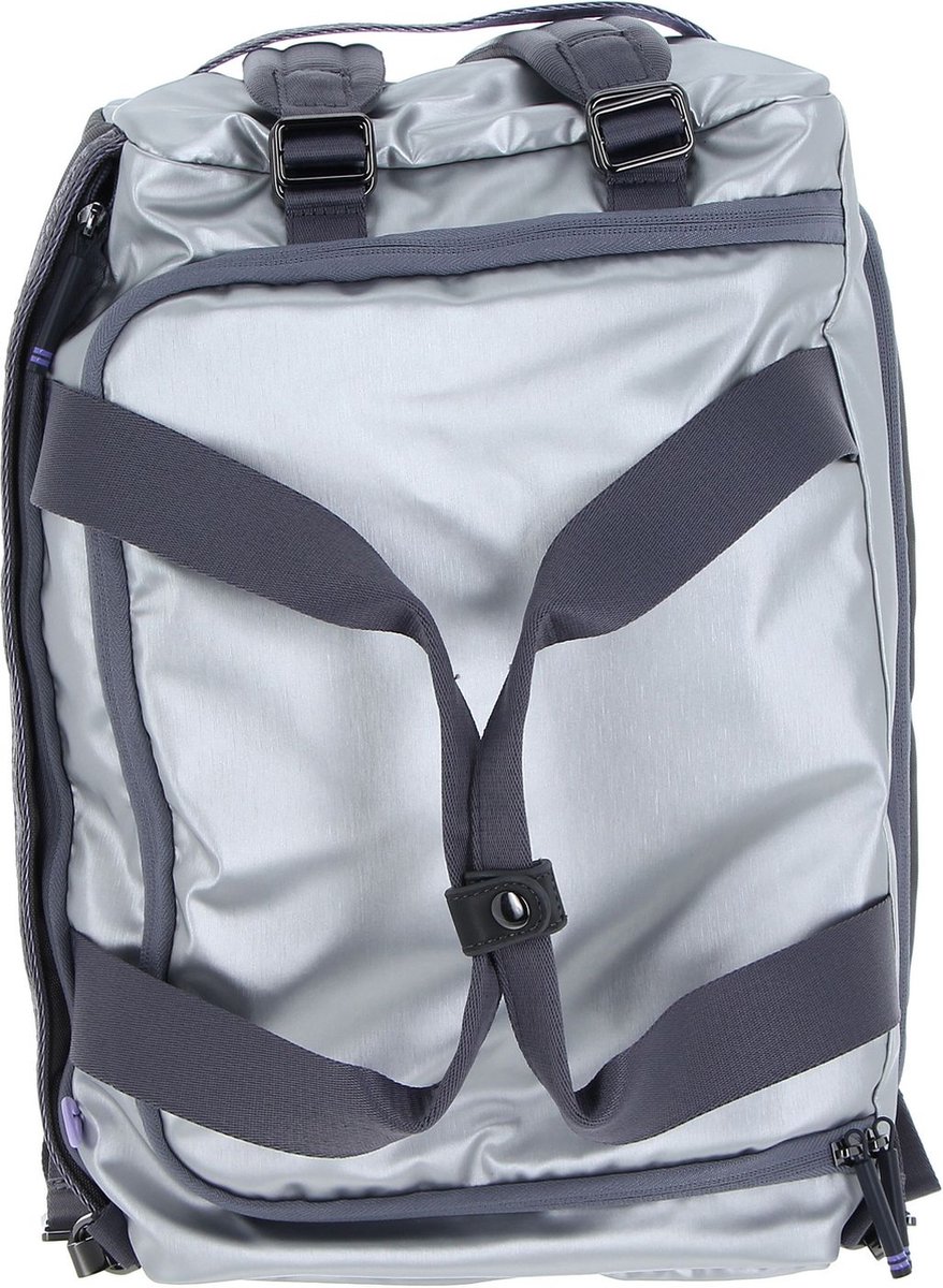 MANDARINA DUCK Reistas Rugzak Warrior Duffle - Backpack Silver Zilverkleurig