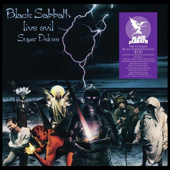 Black Sabbath - Live Evil (4 CD) (Remastered) (40th Anniversary | Deluxe Edition)