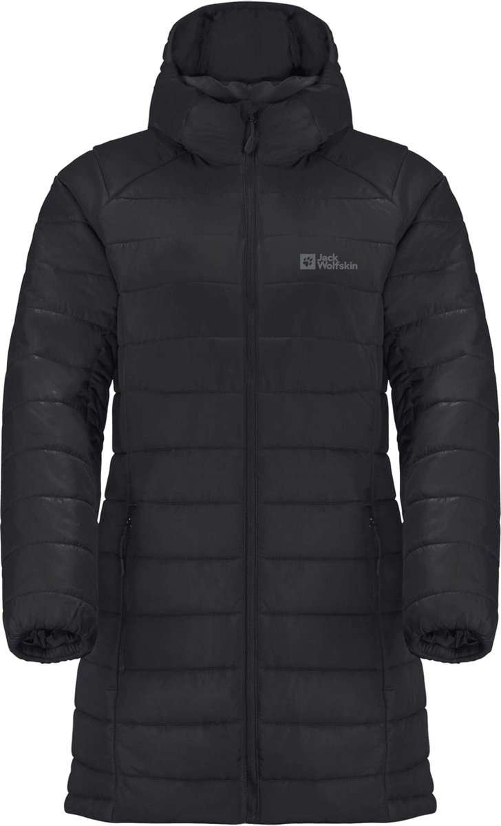 Jack Wolfskin Bergland INS Jkt W 1207211-6000 Vrouwen Jasje Zwart