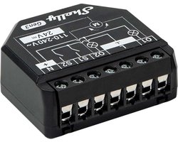 Shelly 2-Kanaals Controller Met Energieverbruikmeter Voor Smart Home