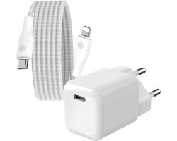 Mini Snellader 30w – 3 Meter – Oplader geschikt voor iPhone en iPad met Apple Lightning aansluiting