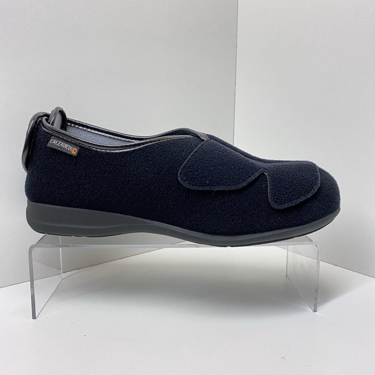 CALZAMEDI Therapie SMART LP Therapieschoen, revalidatieschoen, diabetesschoen, verbandschoen - Laag - Unisex - zwart, maat 38