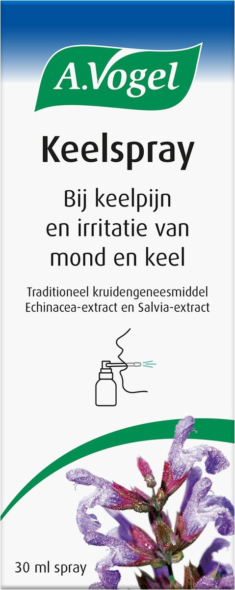 Goedkoopste A.Vogel Keelspray - Geneesmiddel bij irritatie slijmvlies van de mond en keel - 30 ml