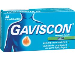 Gaviscon 250 pepermunt