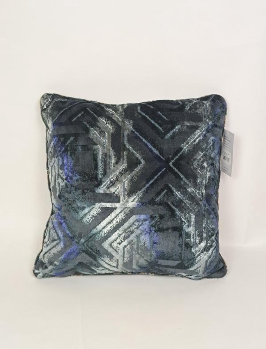 Madison sierkussen 45x45cm Cris Blue