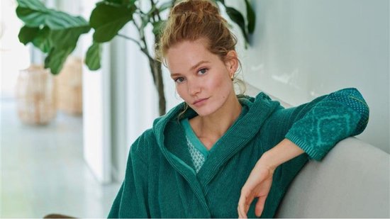 Pip Studio Soft Zellige Badjas - Groen
