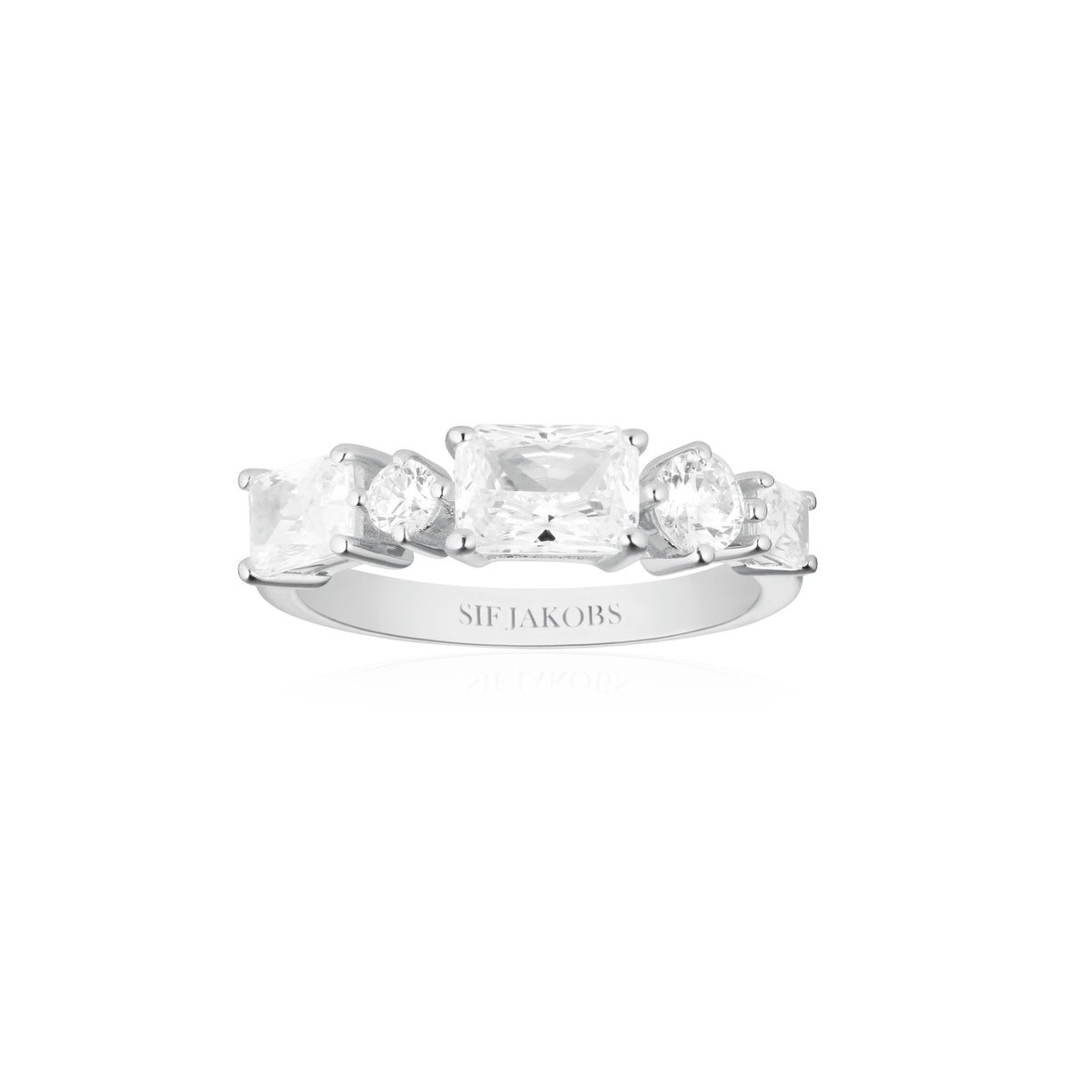 Sif Jakobs Ivrea SJ-R12330-CZ-56 - Dames - Ring - Zilver - Maat 56