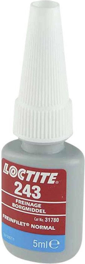 Colle frein filet Loctite 243 normal medium 5ml pour auto moto mécanique Neuf
