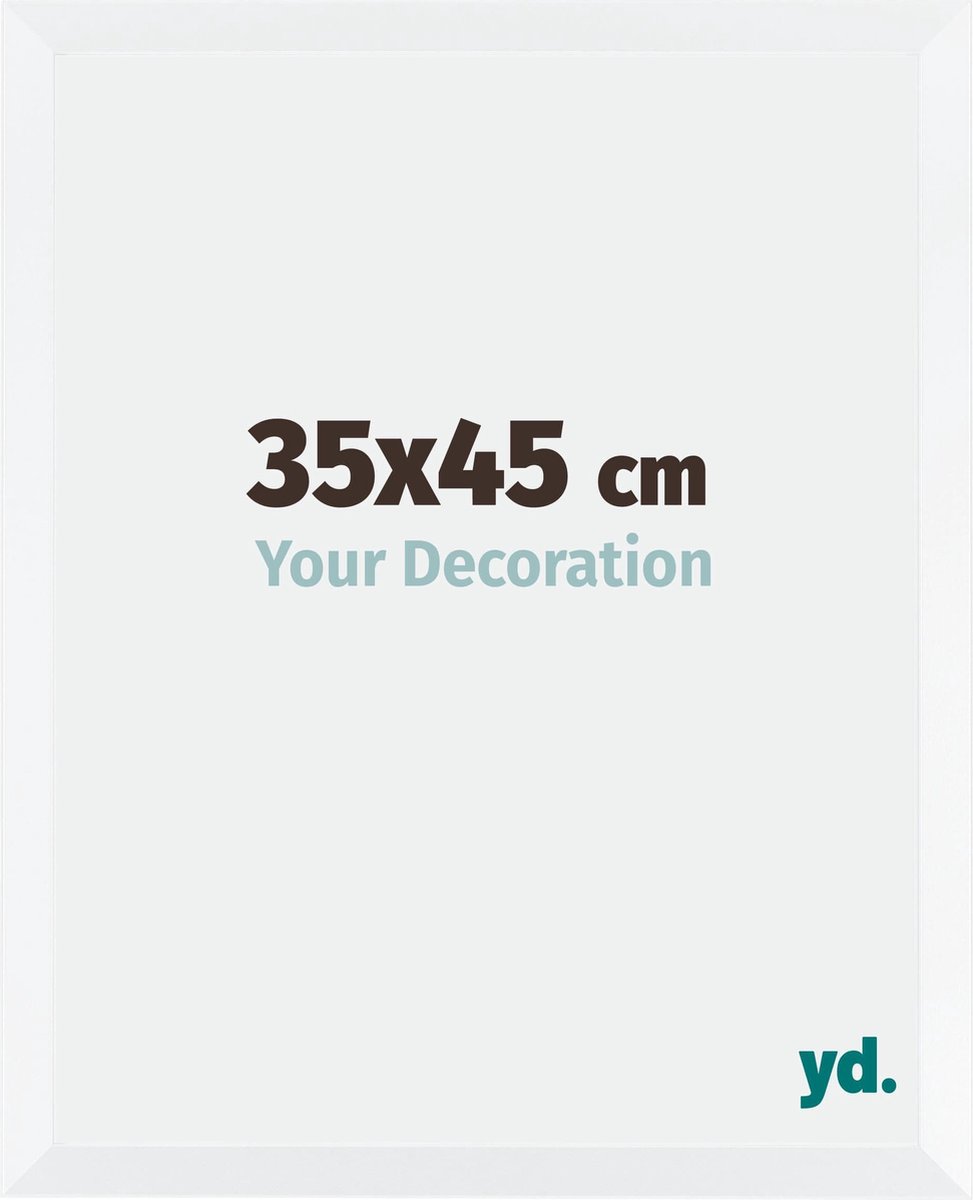 yd. Your Decoration - Fotolijst 35x45 cm - MDF - Wit Mat - Catania