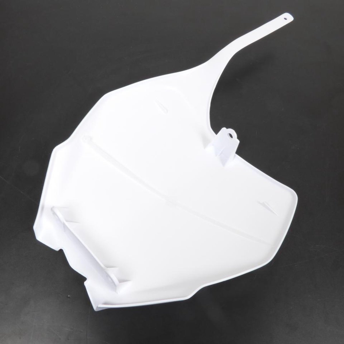 ufo koplamp plaat voor motor yamaha 125 yz ya03880046 wit nieuw