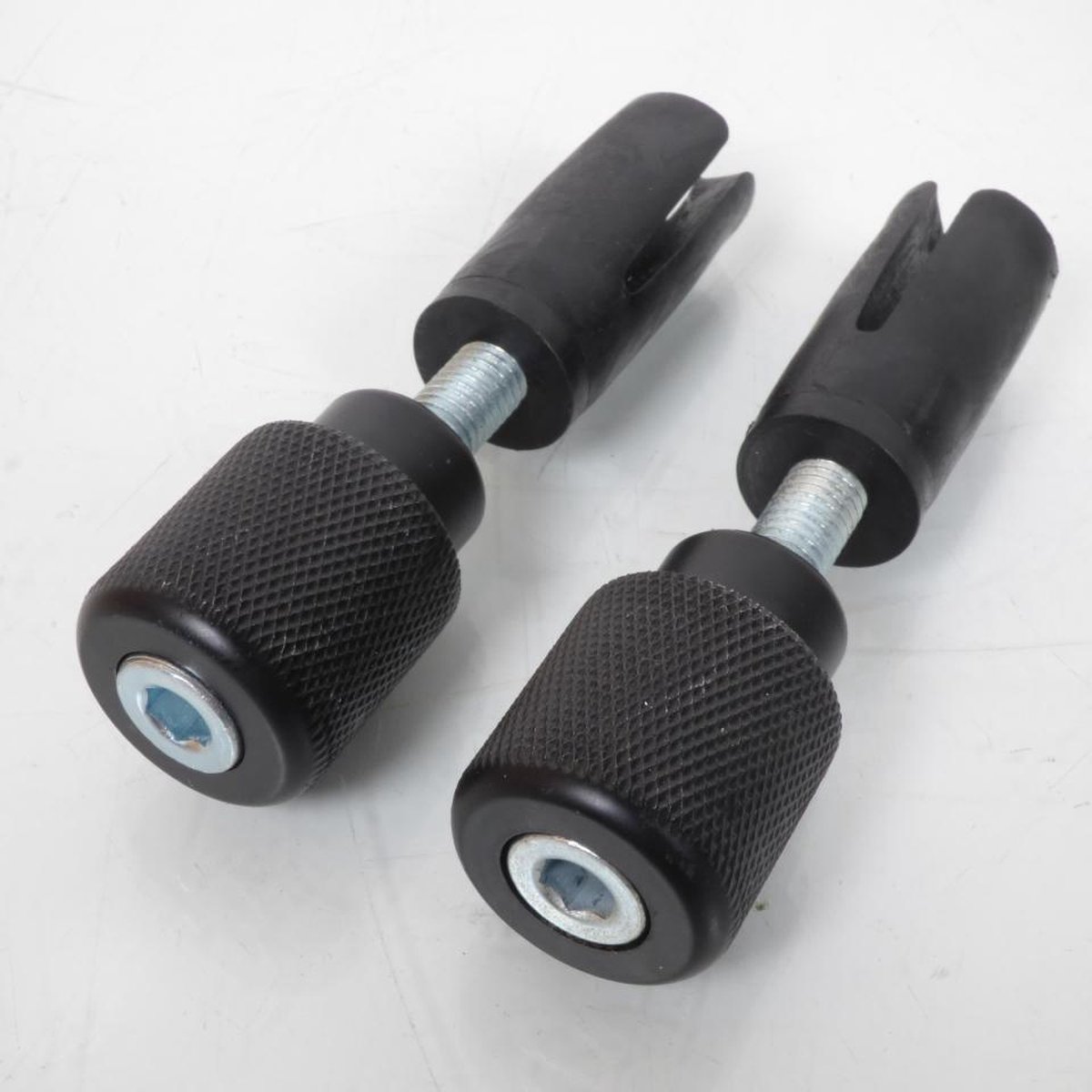metalmena stuureinde voor auto ø18mm zwart cilindrisch nieuw