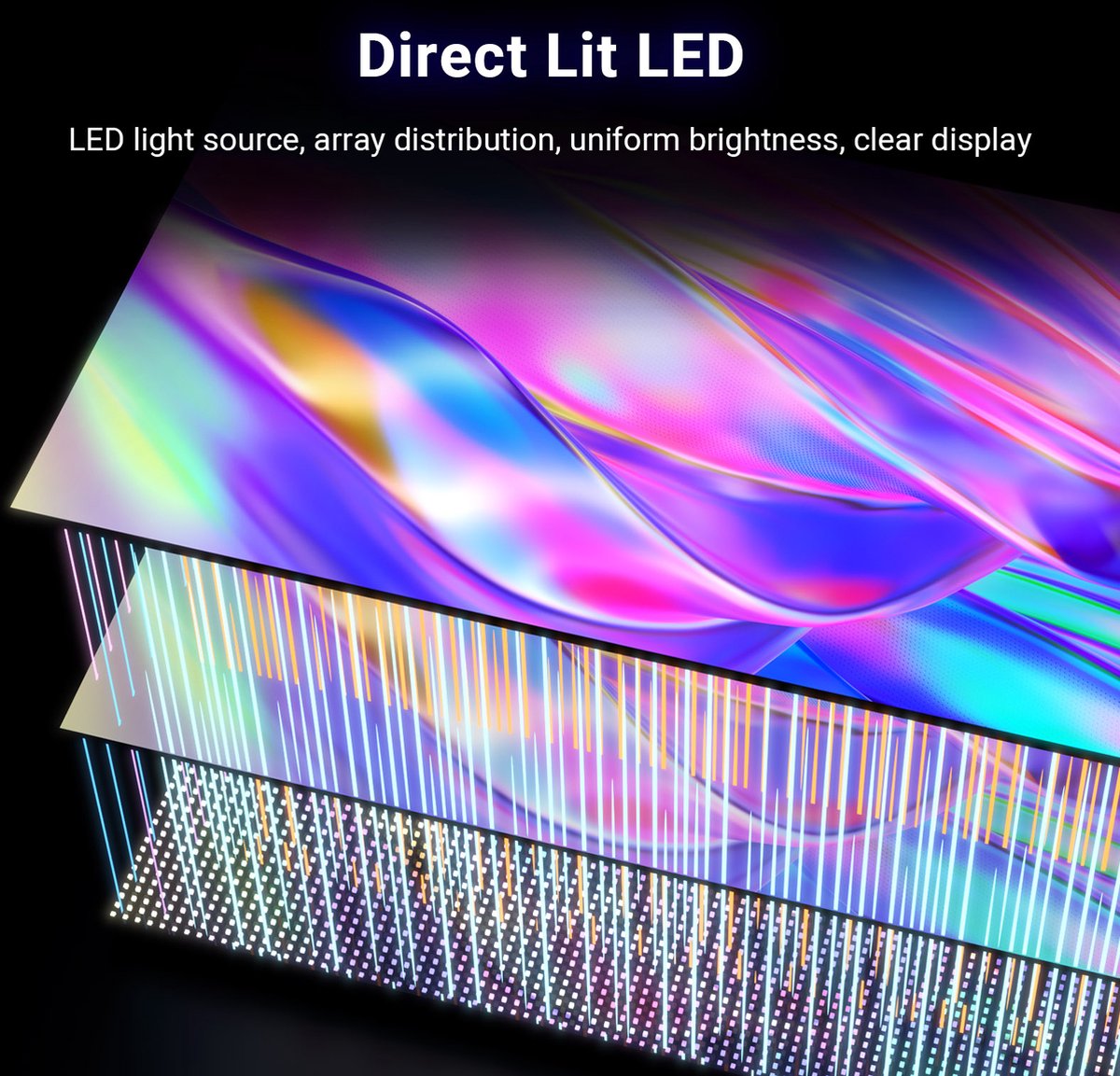 TuTu Android Smart TV - LED 4K UHD - 43 inch/110 cm - afbeelding 3