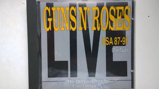 GUNS N' ROSES - Usa 87-91 (Part Two) (CD)
