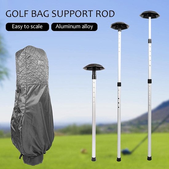 Top Support Rubber Beschermhoes - Anti-Impact Golf Support Stick - Telescopische Hengel Aluminiumlegering - Golf Reistas Ondersteuning - Golfaccessoires voor Airline Golftassen — afbeelding 4