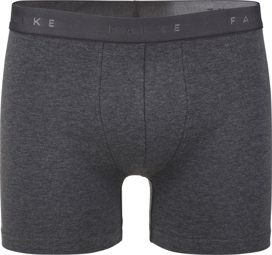 FALKE Lot de 2 Boxer pour hommes Daily Comfort 68100-3278 gris foncé -heather-XL