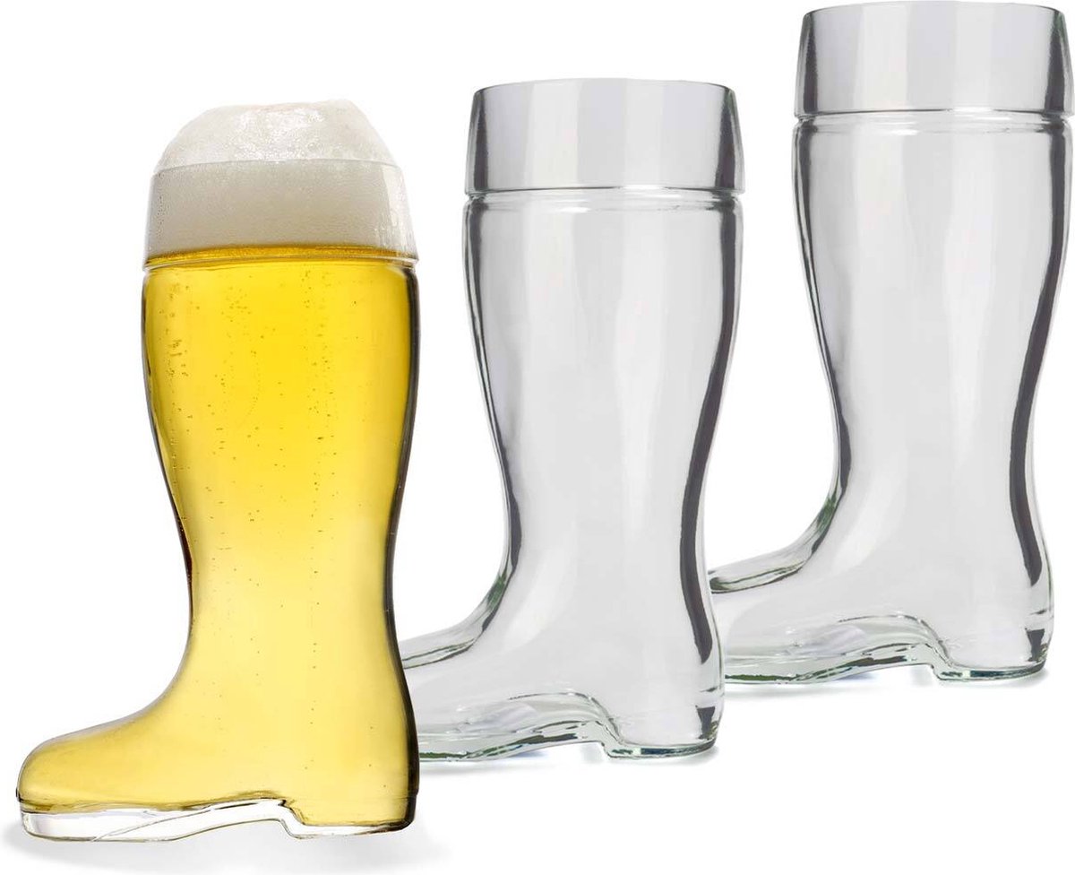 Biergläser Stiefel 250 ml Set van 3