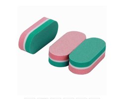 2 stuk Nagelvijl-blok- nagelblok-Top Kwaliteit - Nagelverzorging - merk: Fyfanie-willekeurige kleuren