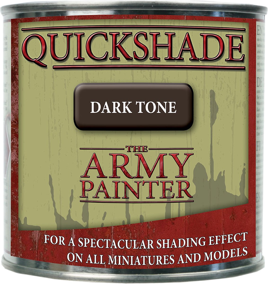 The Army Painter Quickshade Darktone miniaturen verf 250 ml.