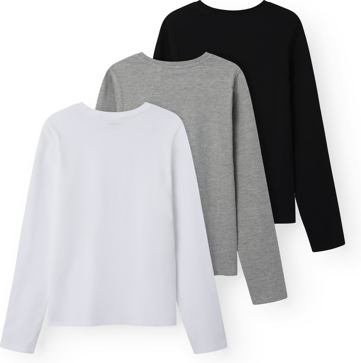 NAME IT - TKMJOX 3P LS TOP NOOS - Jongens - Blouses