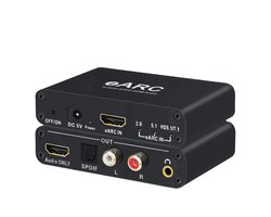 DAC HDMI eARC Audio Extractor Audio Converter Digitaal Naar Analoog