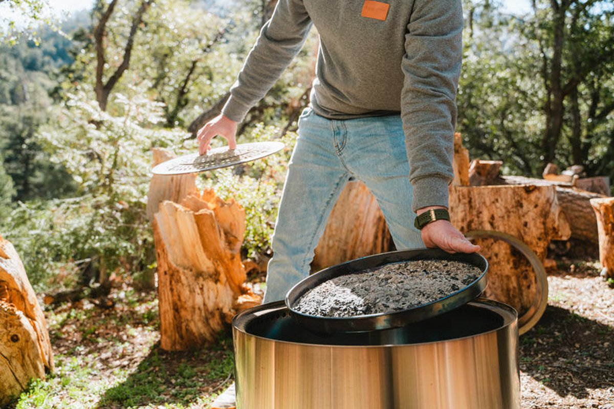 Solo Stove Bonfire 2.0 with stand - Stainless steel