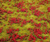 Faller - PREMIUM Landschaps-segment, Bloemenweide, rood